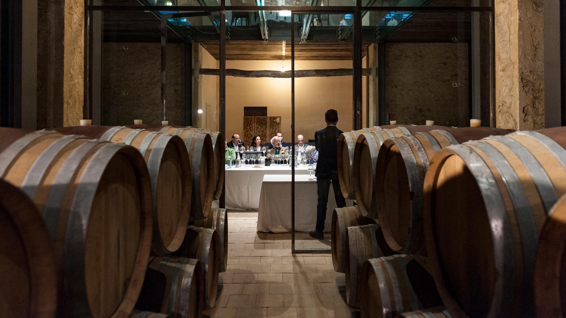 Feudi del Pisciotto, wine cellar